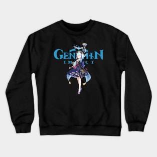 Genshin Impact Kamisato Ayaka Crewneck Sweatshirt